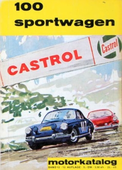 "Motorkatalog - 100 Sportwagen" Automobile-Yearbook 1965 (2478)
